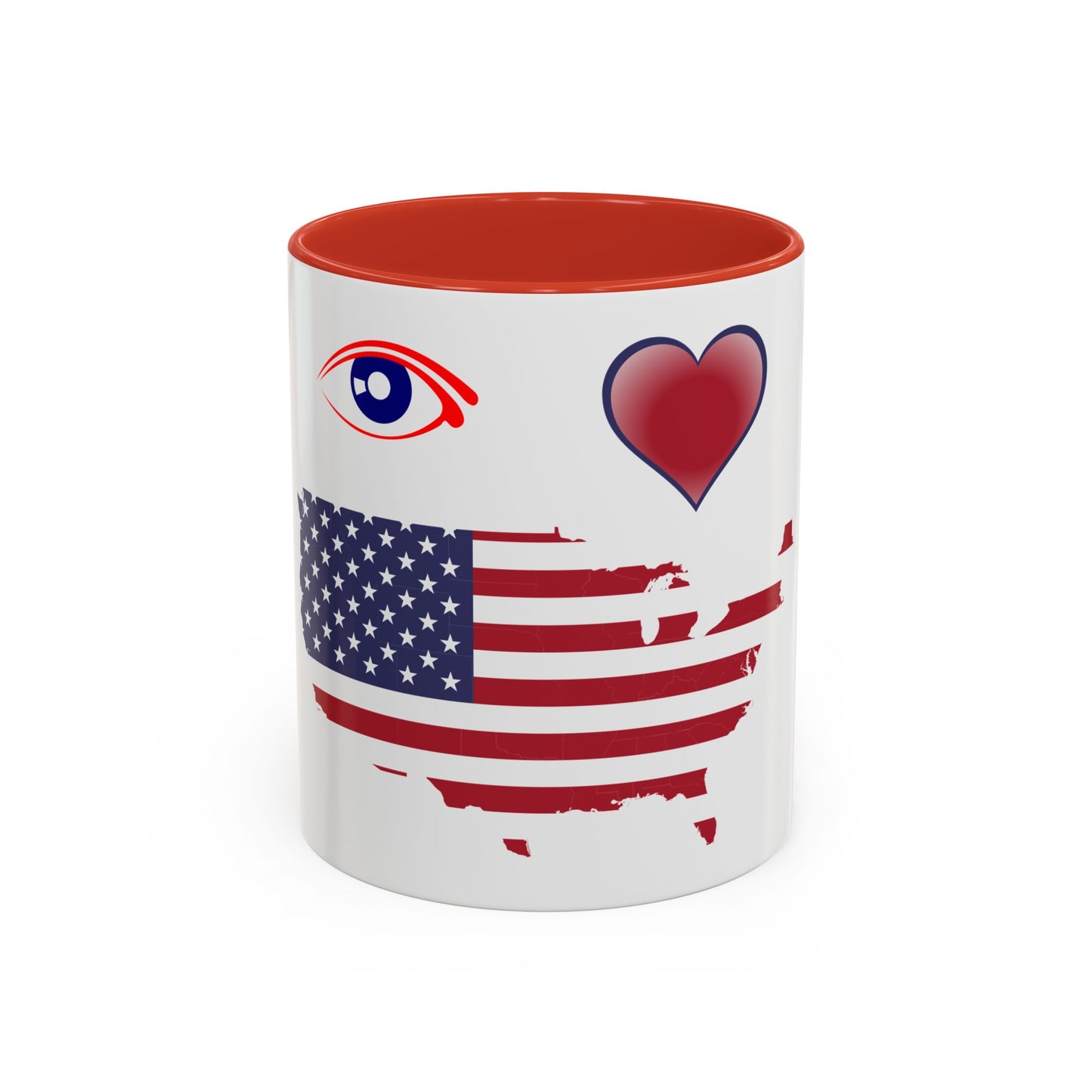 I Love America Coffee Mug (11, 15oz)