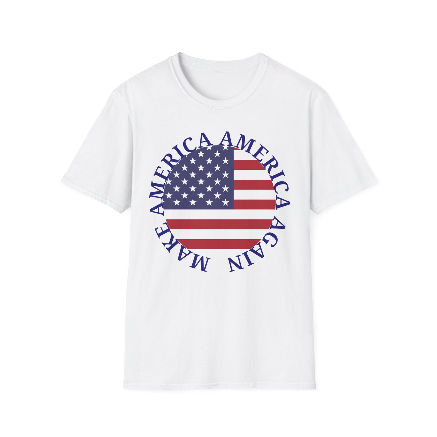 Make America America Again Flag T-Shirt