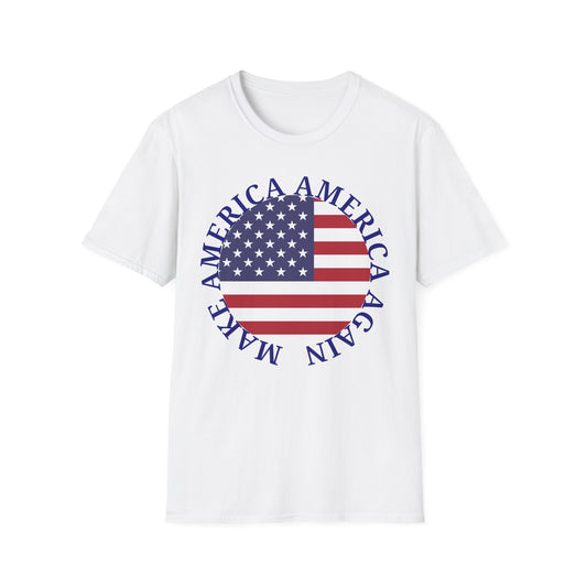 Make America America Again Flag T-Shirt